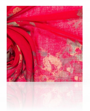 Палантин Женский ZW-BRUSH/RED